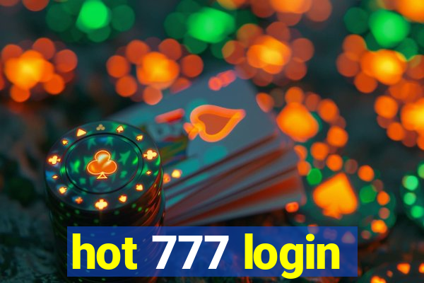 hot 777 login